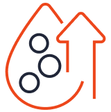 High uric acid levels icon