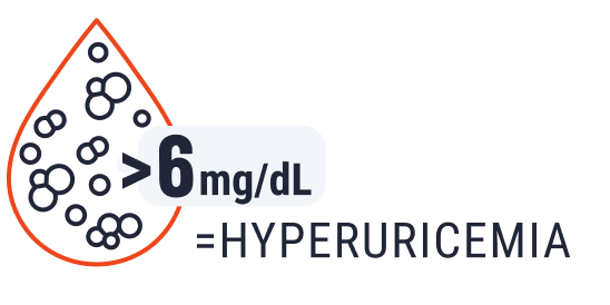 Hyperuricemia icon