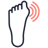 gout swelling icon